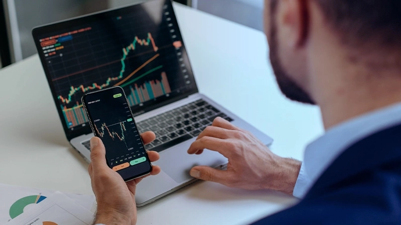 Dashboard di trading IA di Spectrol Italia